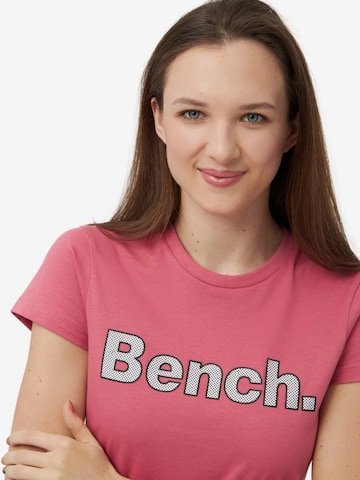 BENCH T-Shirt 'Leora' in Rot