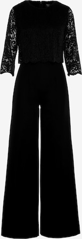 Stylove - Jumpsuit en negro: frente