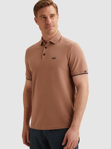 Maglietta 'Polo shirt in piqué blend' di VANGUARD in rosa