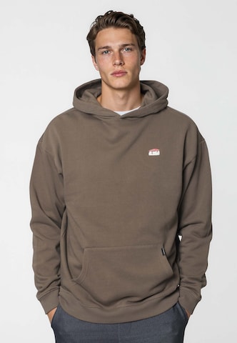 Sweat-shirt 'Creme De La Creme' Kleinigkeit en marron
