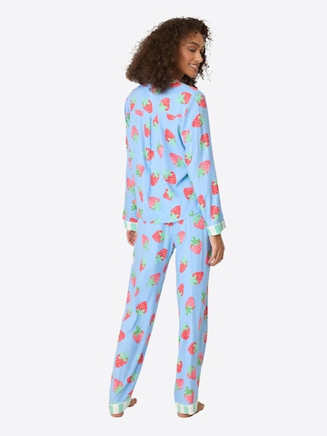 Pyjama ' Farmers Market ' PJ Salvage en bleu