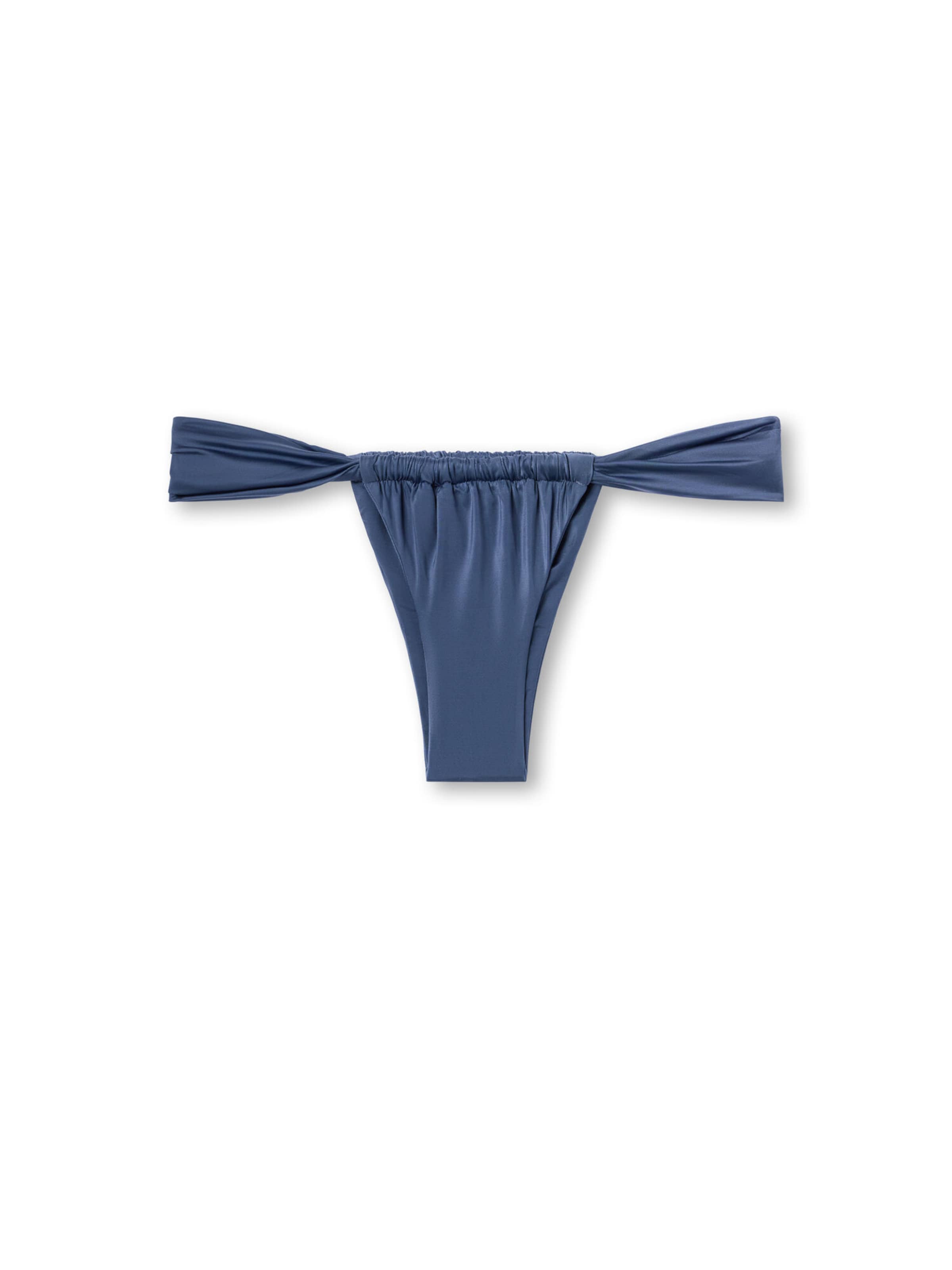 CALZEDONIA Bikini Bottoms in Blue: front