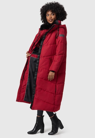 Manteau d’hiver 'Hingucker XIV' NAVAHOO en rouge