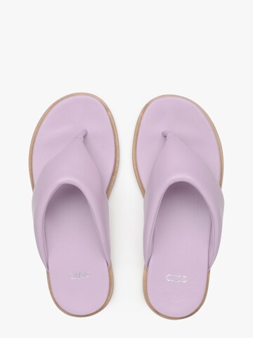 Estro - Sandalias de dedo '556017' en lila