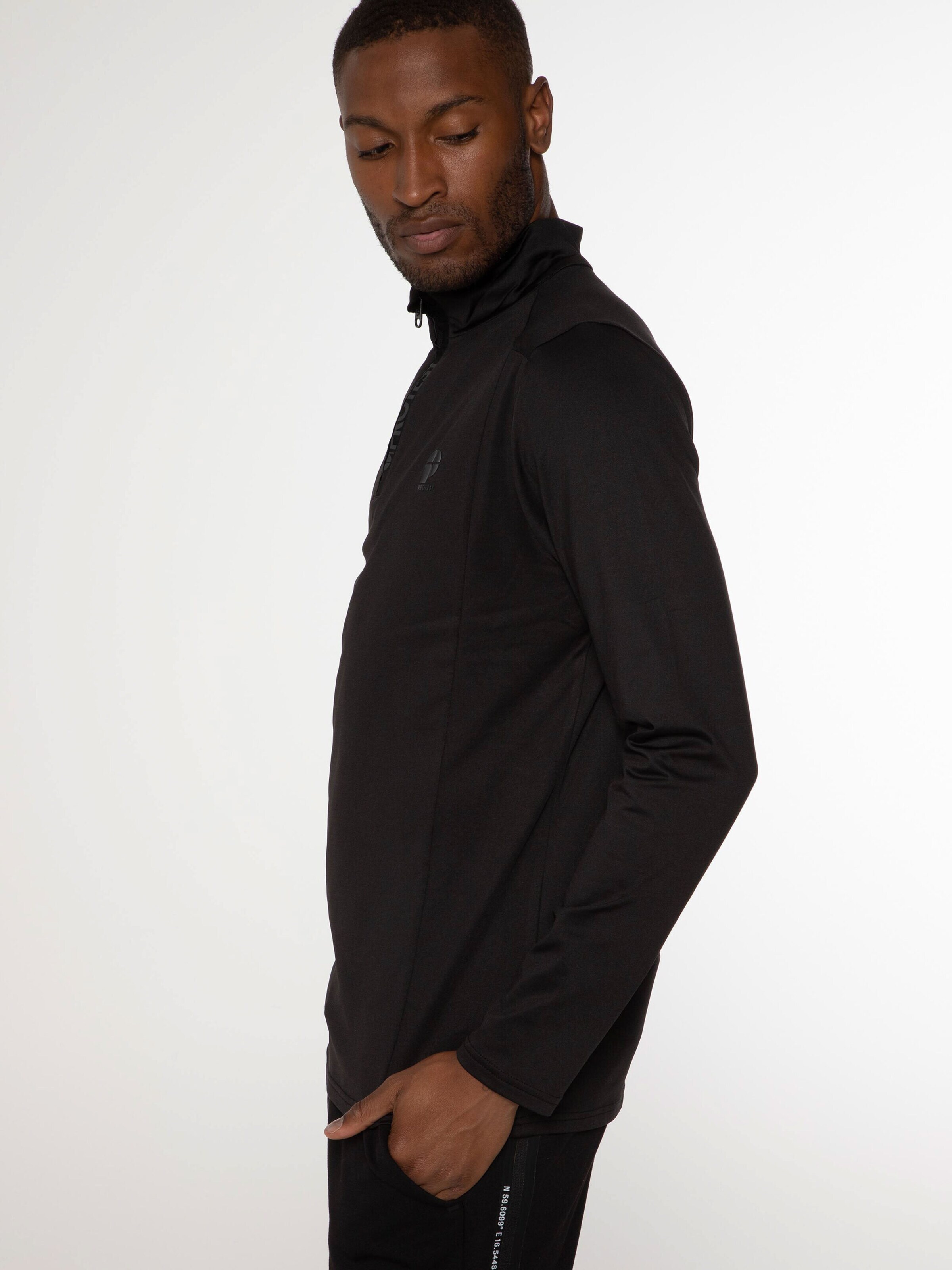 PROTEST Athletic Sweatshirt 'WILL' in Black