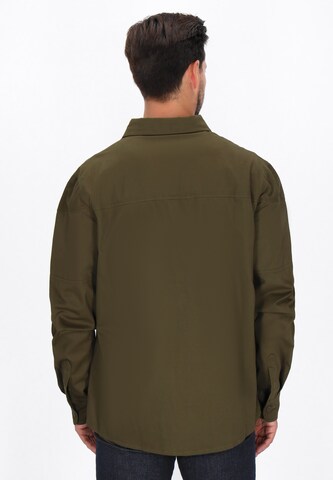 Coupe regular Chemise DreiMaster Vintage en vert