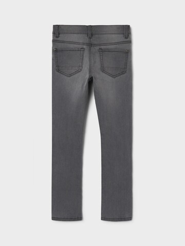 NAME IT Slimfit Jeans 'SILAS' in Grau