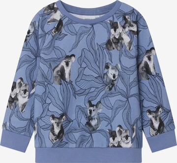 NAME IT Sweatshirt in Blauw: voorkant