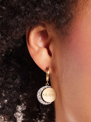 GUESS Earrings 'Moon Phases' in Gold: front