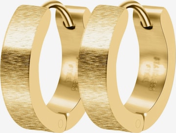 Akzent Ohrringe 'Shelly, langlebig' in Gold: Vorderseite