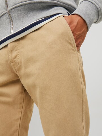 JACK & JONES Regular Housut 'Chris' värissä beige