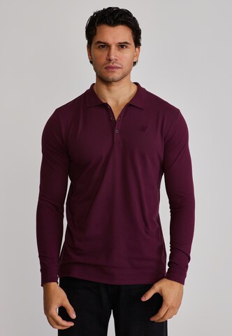 SikSilk Shirt in Red: front