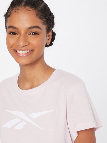 T-shirt fonctionnel Reebok en rose