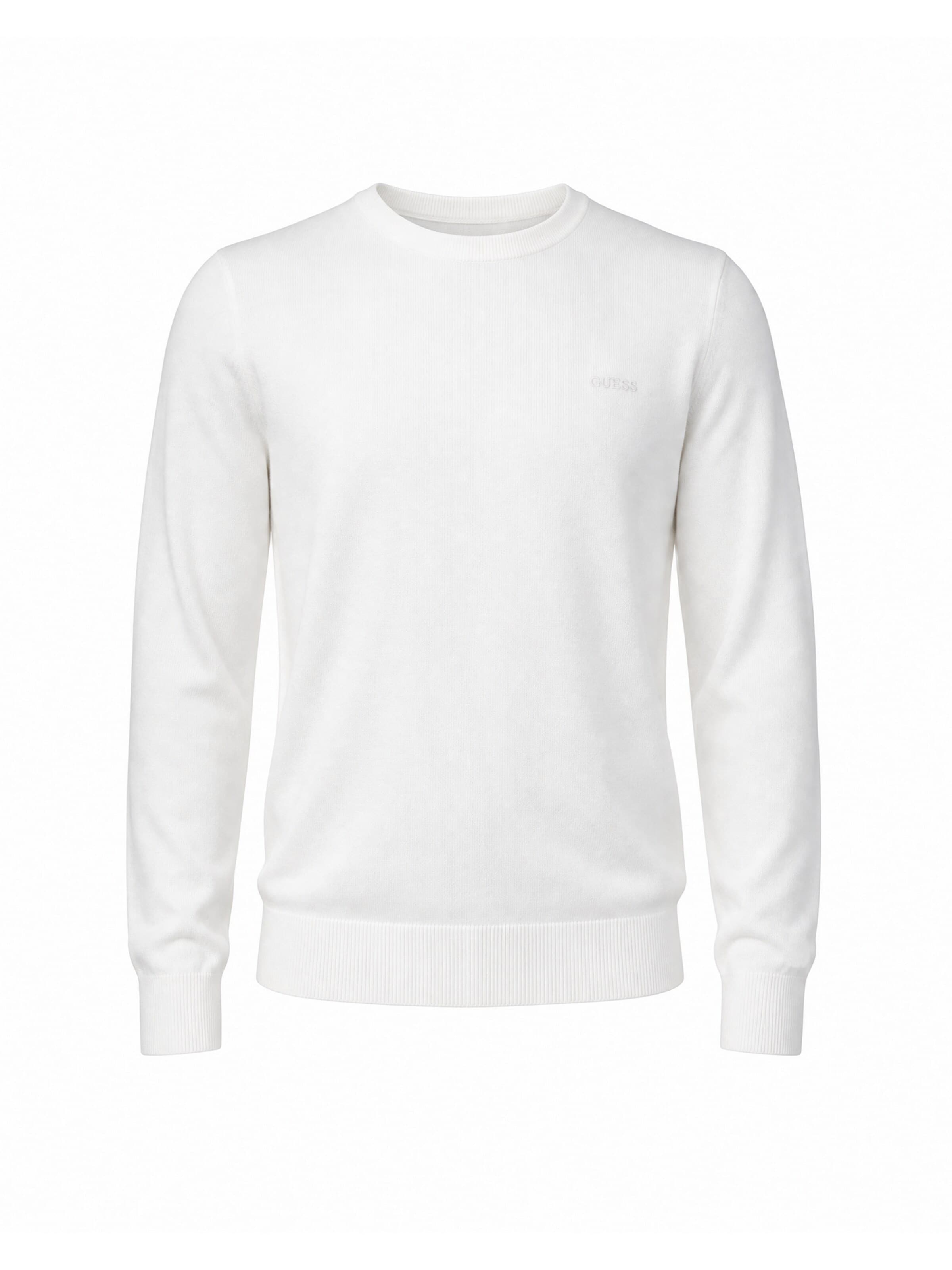 Pullover 'KARIM' di GUESS in bianco: frontale