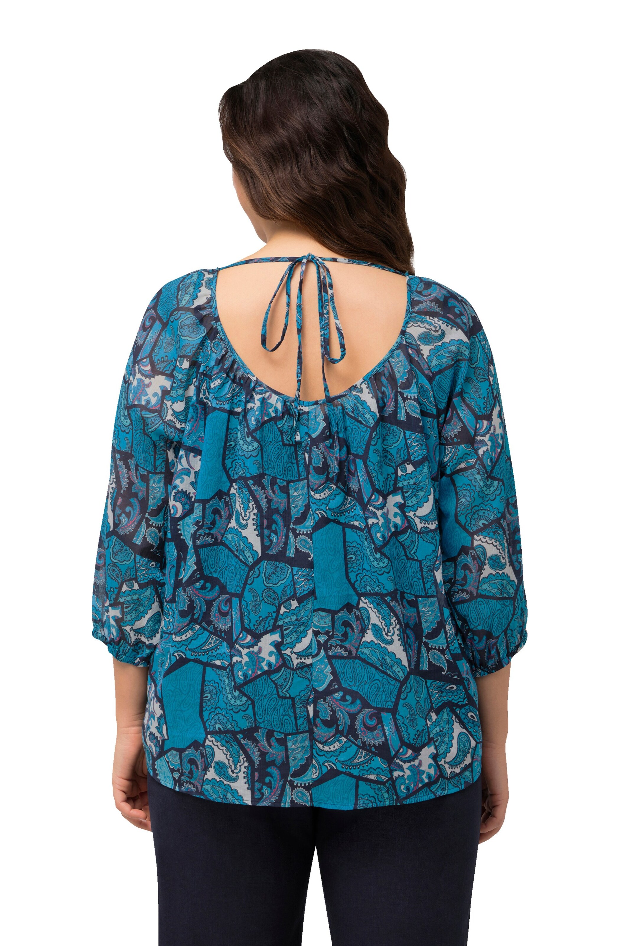 Chemisier Ulla Popken en bleu