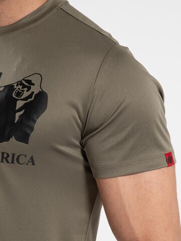 Gorilla Wear Functioneel shirt 'Classic' in Groen