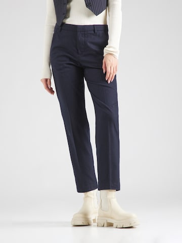 regular Pantaloni con piega frontale 'Sandra' di Lindex in blu: frontale