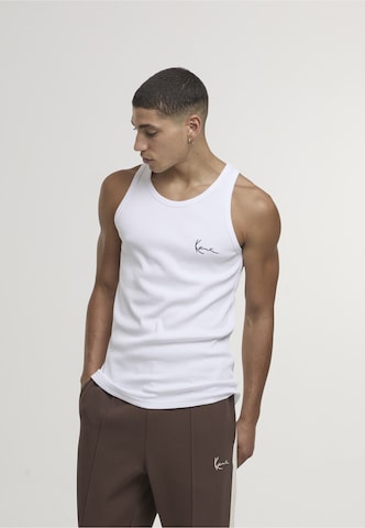 Karl Kani - Camisa em branco: frente