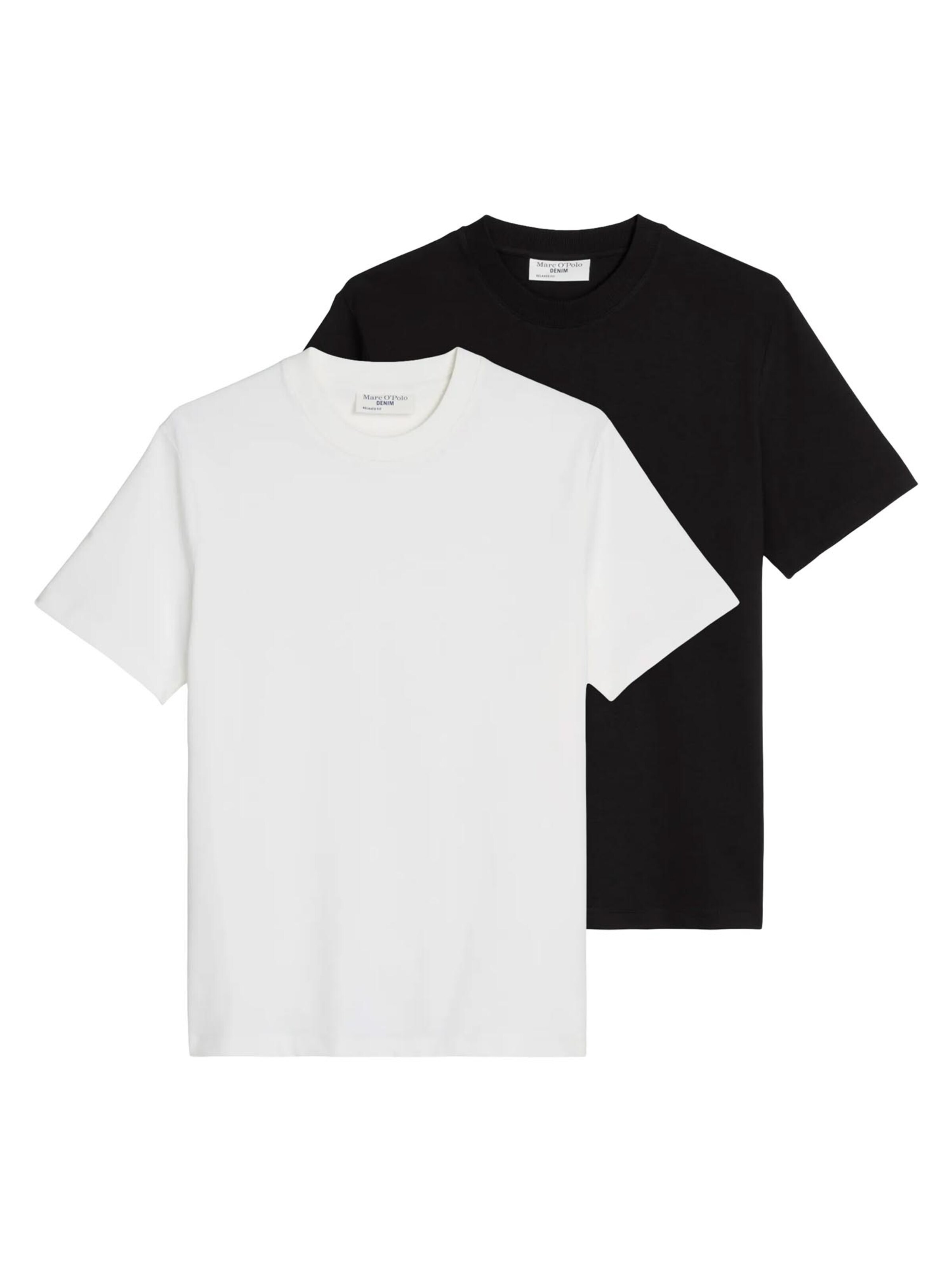 Marc O'Polo DENIM Shirt 'Basic' in Black: front