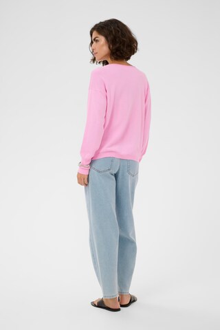 Kaffe Pullover in Pink