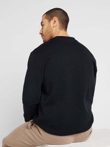 BOSS - Sweatshirt 'Salbo' em preto