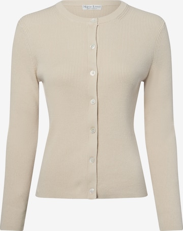 Marie Lund Strickjacke in Beige: Vorderseite