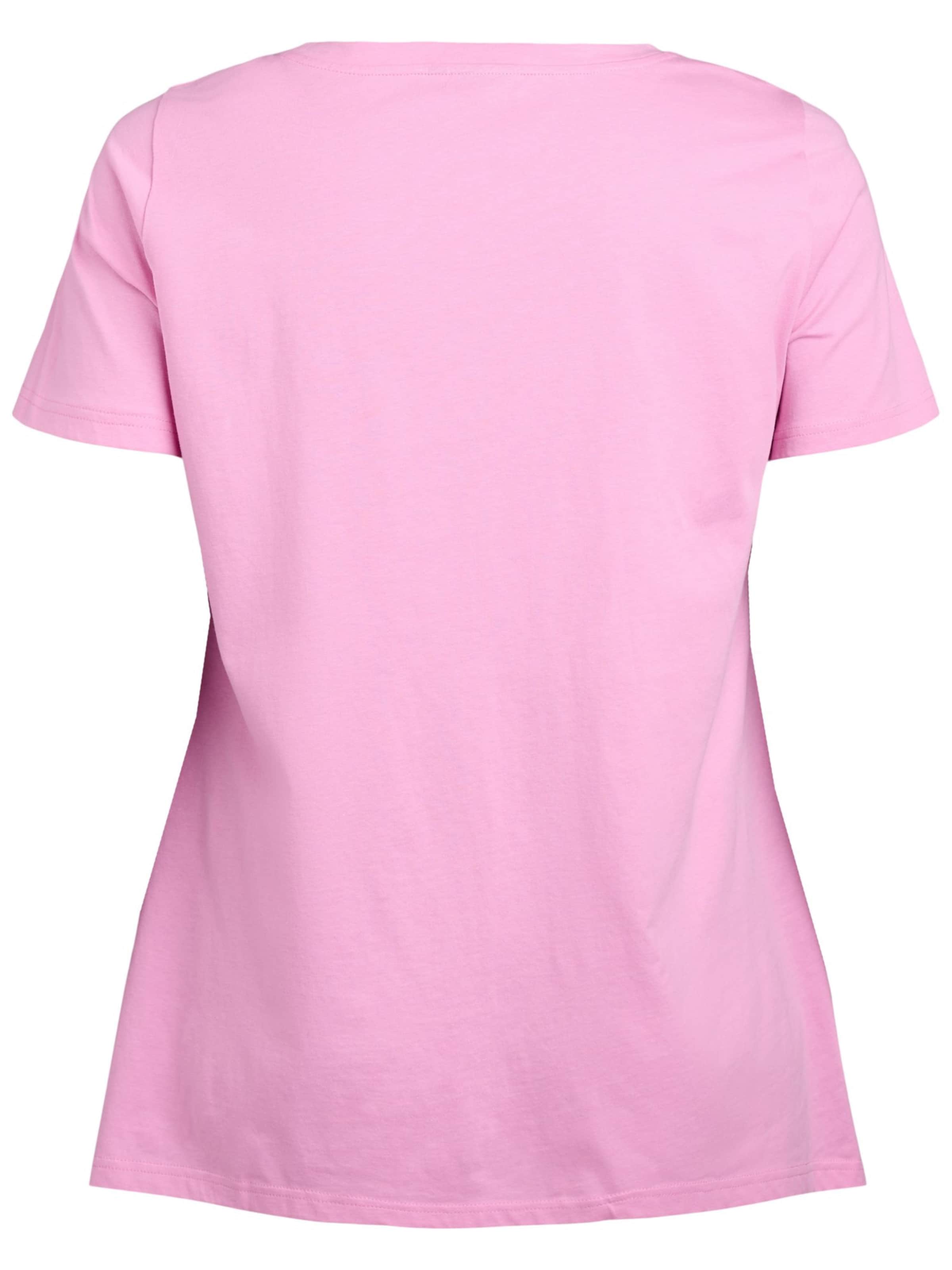 Zizzi Koszulka 'Vmy' w kolorze różowy
