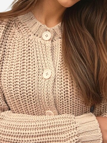 Hiccup Gebreid vest in Beige