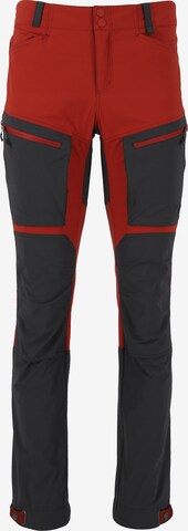 Whistler Regular Functionele broek 'Kodiak' in Rood: voorkant