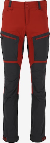 Whistler Regular Outdoor broek 'Kodiak' in Rood: voorkant