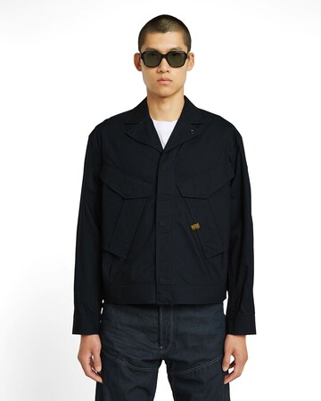 G-STAR Tussenjas in Blauw: voorkant