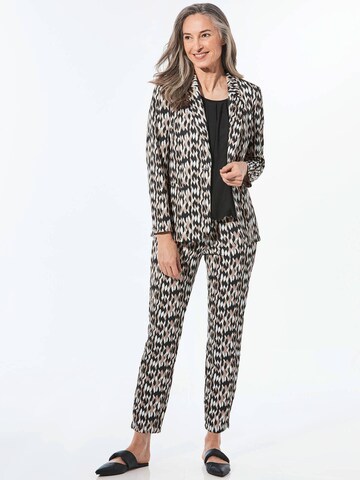 Goldner Blazer in Mischfarben