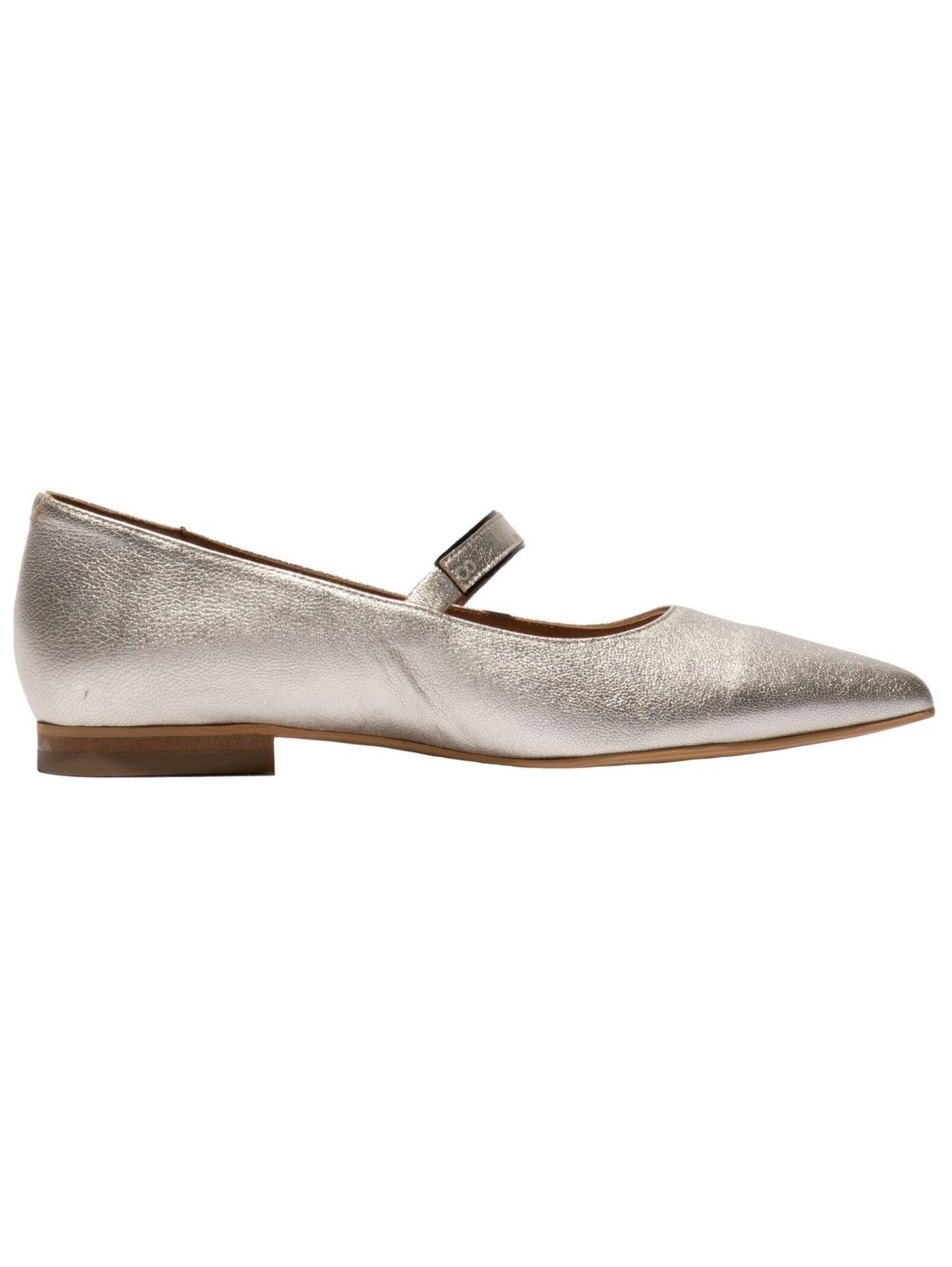 Ballerines à lanières FLY LONDON en argent