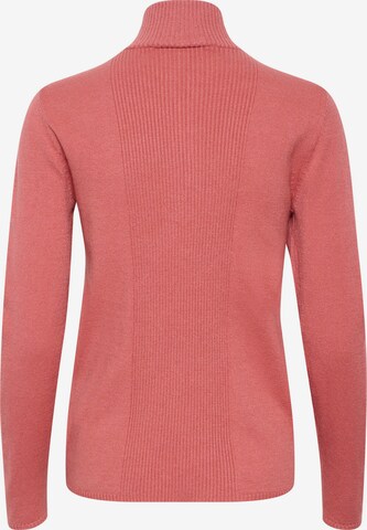 Cream Sweater 'Dela' in Pink