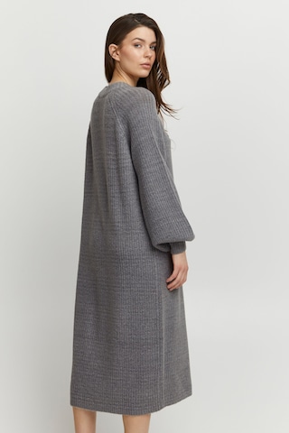 b.young Knitted dress 'Nora' in Grey