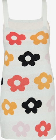 Robe swirly en blanc : devant