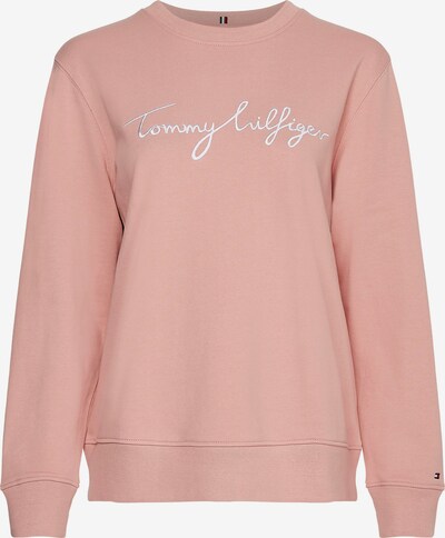 TOMMY HILFIGER Sweatshirt in altrosa / weiß, Produktansicht
