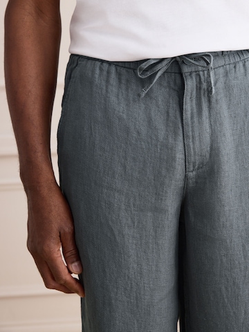 Next Loosefit Broek 'Signature' in Grijs