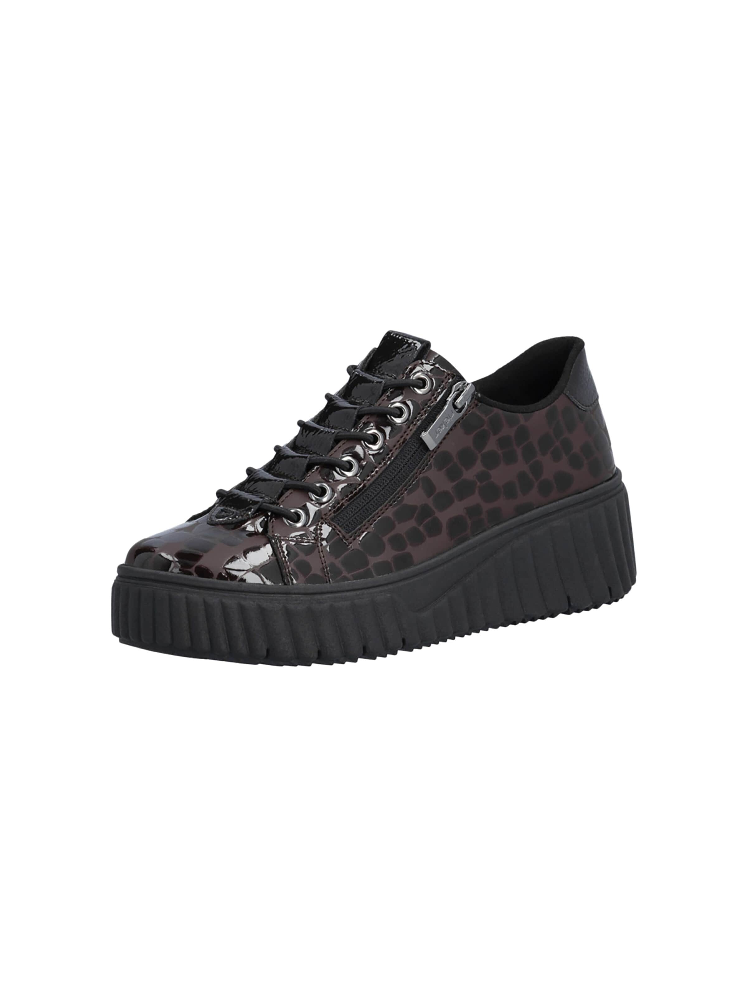 Chaussure de sport à lacets 'Lando Low-Top-Sneaker aus Leder' Rieker en marron