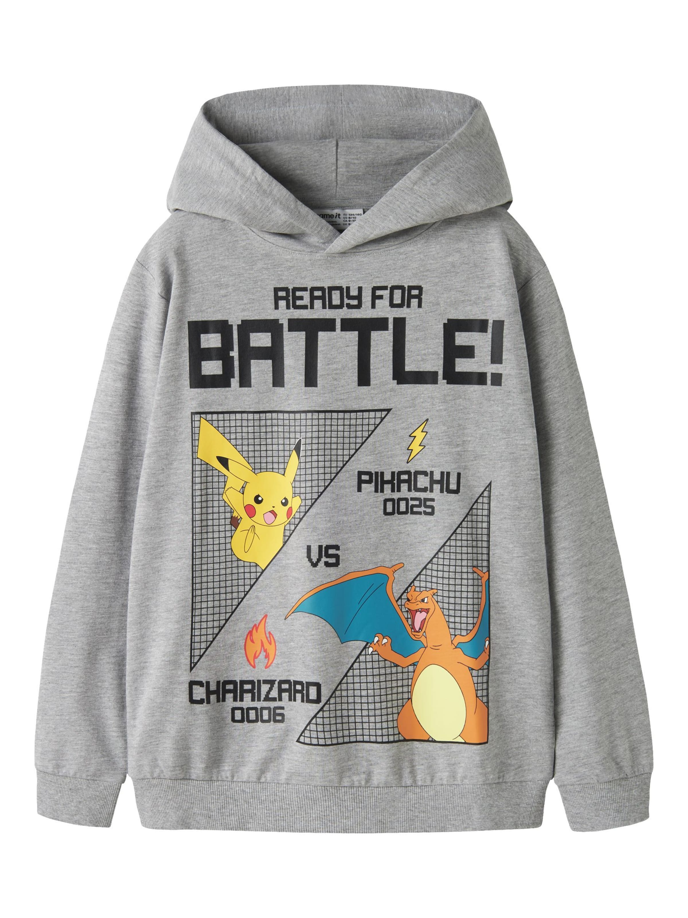 Sweat 'Pokémon' NAME IT en gris : devant