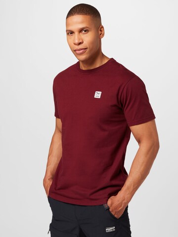 T-Shirt 'Gabriel' Iriedaily en rouge : devant