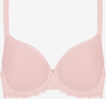 Mey T-shirt BH 'Luxurious' in Roze: voorkant