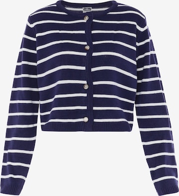 DreiMaster Maritim Knit cardigan in Blue: front