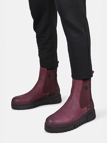 Crickit Chelsea Boot ' NAELLE ' in Rot