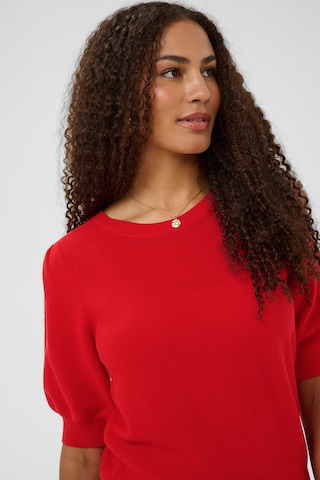 Cream Sweater 'CRSillar' in Red