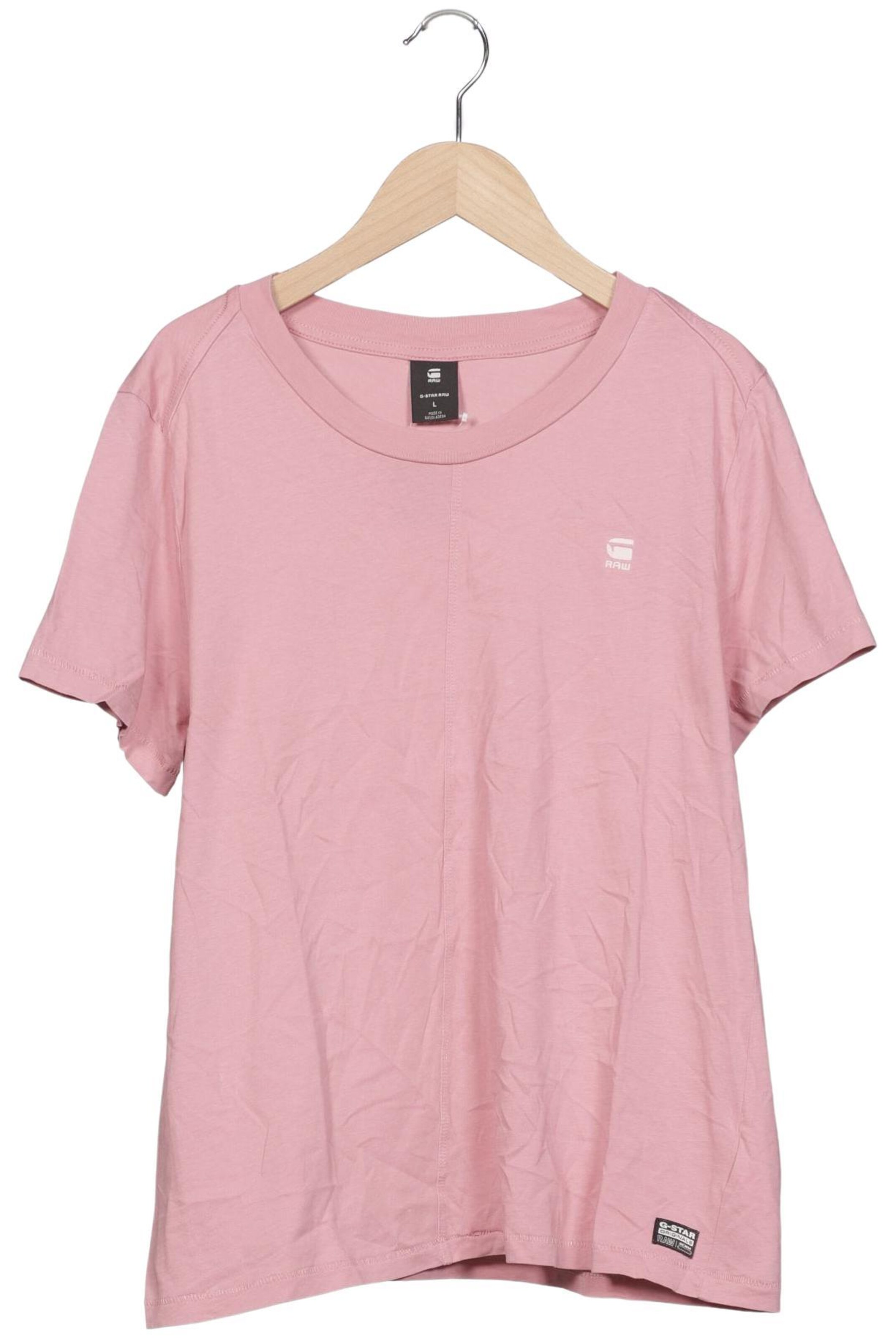 G-STAR T-Shirt L in Pink: Vorderseite