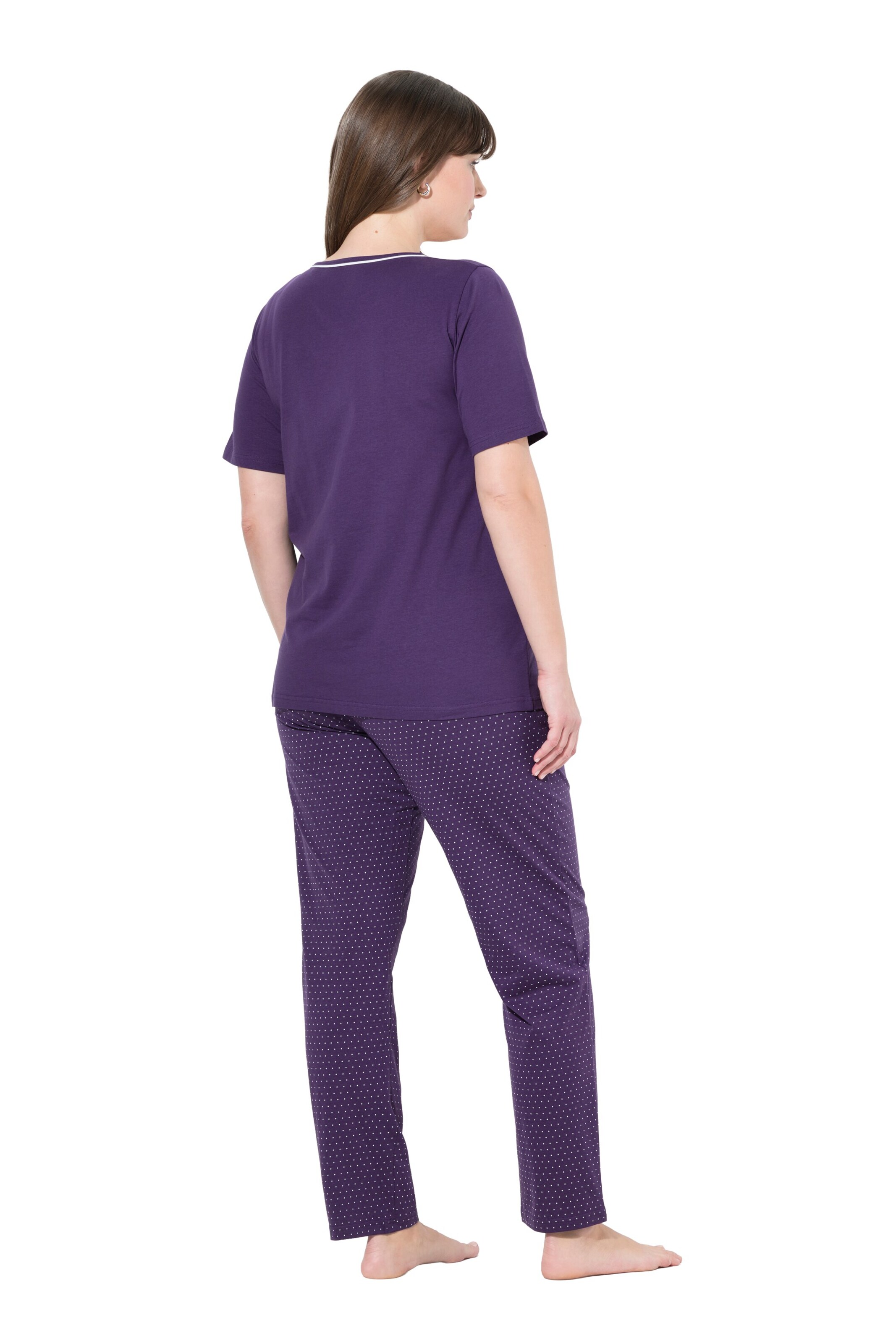 Ulla Popken Pajama in Purple