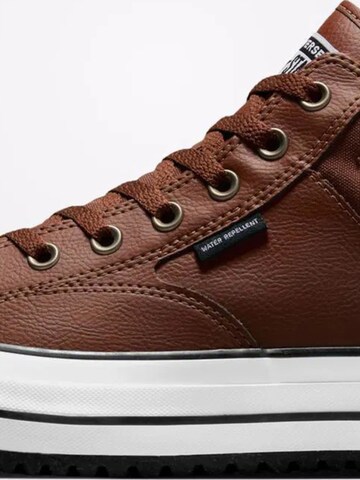 Sneaker alta 'Chuck Taylor As Malden Street' di CONVERSE in marrone