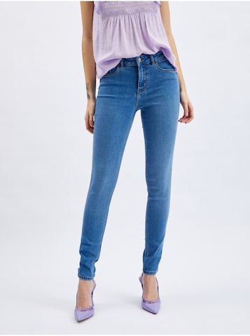 Orsay Skinny Jeans in Blue: front