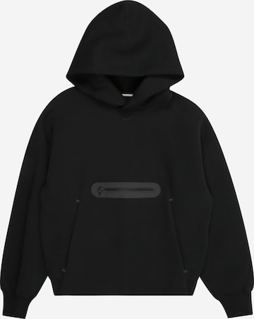 juoda Nike Sportswear Megztinis be užsegimo 'TCH FLC': priekis